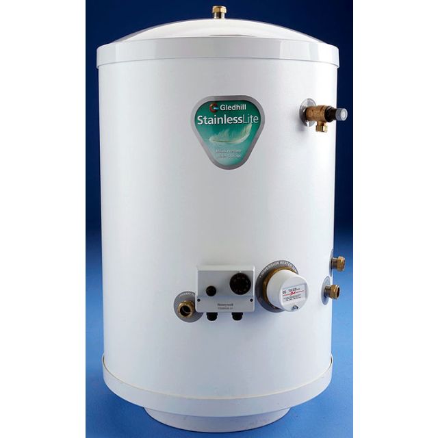 Alt Tag Template: Buy Gledhill Stainless Lite Pressurised Hot Water Cylinder 120 Litres, Indirect by Gledhill for only £765.13 in Gledhill Cylinders, Gledhill Indirect Cylinder at Main Website Store, Main Website. Shop Now