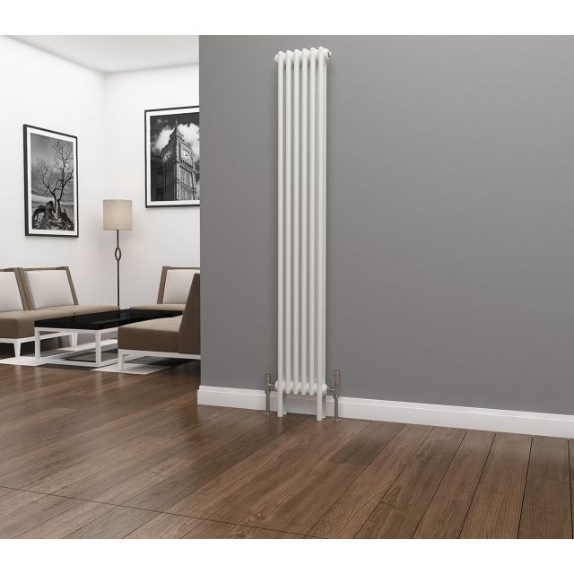 Alt Tag Template: Buy Eastgate Lazarus White 2 Column Vertical Radiator 1800mm H x 429mm W by Eastgate for only £277.25 in Radiators, Column Radiators, Vertical Column Radiators, 3500 to 4000 BTUs Radiators, Eastgate Lazarus Designer Column Radiator, White Vertical Column Radiators at Main Website Store, Main Website. Shop Now