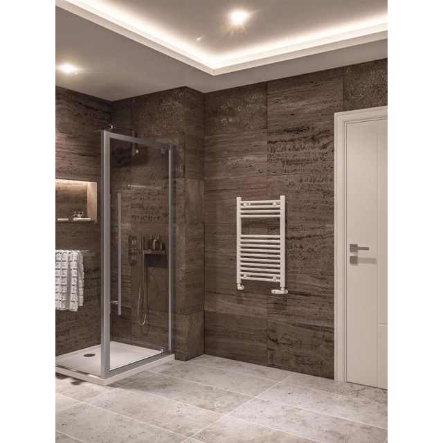 Alt Tag Template: Buy Eastbrook Wingrave 800 x 500 Straight Multirail Gloss White by Eastbrook for only £85.82 in Towel Rails, Eastbrook Co., Designer Heated Towel Rails at Main Website Store, Main Website. Shop Now