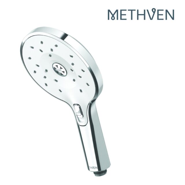 Alt Tag Template: Buy Methven Kaha Satinjet Shower Handset in White by Methven for only £70.08 in Accessories, Showers, Shower Heads, Rails & Kits, Methven, Methven Shower Heads & Handsets, Shower Handsets at Main Website Store, Main Website. Shop Now