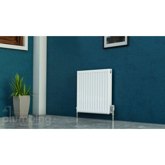 Alt Tag Template: Buy Kartell Kompact Type 11 Single Panel Single Convector Radiator 400mm H x 400mm W White by Kartell for only £57.12 in Autumn Sale, Radiators, View All Radiators, Kartell UK, Panel Radiators, Single Panel Single Convector Radiators Type 11, Kartell UK Radiators, 400mm High Radiator Ranges at Main Website Store, Main Website. Shop Now