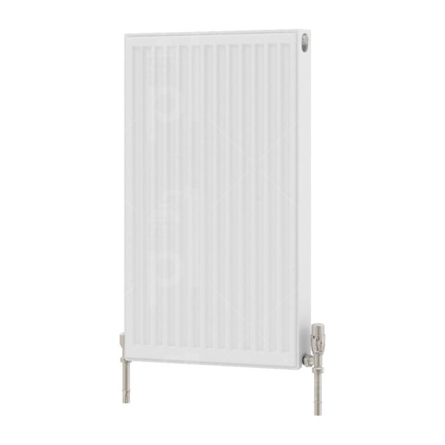 Alt Tag Template: Buy Kartell Kompact Type 11 Single Panel Single Convector Radiator 600mm H x 400mm W White by Kartell for only £59.40 in Autumn Sale, Radiators, View All Radiators, Kartell UK, Panel Radiators, Single Panel Single Convector Radiators Type 11, Kartell UK Radiators, 600mm High Radiator Ranges at Main Website Store, Main Website. Shop Now