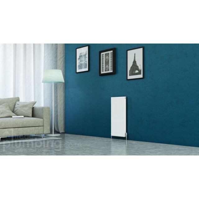 Alt Tag Template: Buy Kartell Kompact Type 11 Single Panel Single Convector Radiator 750mm H x 400mm W White by Kartell for only £62.17 in Radiators, View All Radiators, Kartell UK, Panel Radiators, Single Panel Single Convector Radiators Type 11, Kartell UK Radiators, 750mm High Radiator Ranges at Main Website Store, Main Website. Shop Now