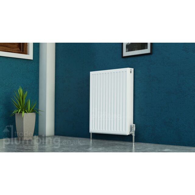 Alt Tag Template: Buy Kartell Kompact Type 21 Double Panel Single Convector Radiator 500mm H x 400mm W White by Kartell for only £70.32 in 1500 to 2000 BTUs Radiators, 500mm High Series at Main Website Store, Main Website. Shop Now