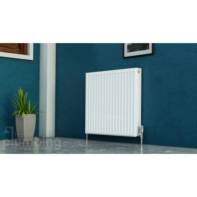 Alt Tag Template: Buy Kartell Kompact Type 21 Double Panel Single Convector Radiator 500mm H x 500mm W White by Kartell for only £77.62 in 2000 to 2500 BTUs Radiators, 500mm High Series at Main Website Store, Main Website. Shop Now