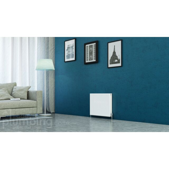 Alt Tag Template: Buy Kartell Kompact Type 21 Double Panel Single Convector Radiator 500mm H x 700mm W White by Kartell for only £92.21 in 2500 to 3000 BTUs Radiators, 500mm High Series at Main Website Store, Main Website. Shop Now