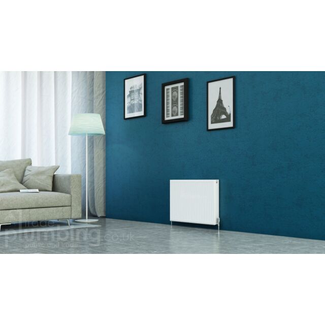 Alt Tag Template: Buy Kartell Kompact Type 21 Double Panel Single Convector Radiator 500mm H x 800mm W White by Kartell for only £99.51 in Autumn Sale, January Sale, 500mm High Series at Main Website Store, Main Website. Shop Now