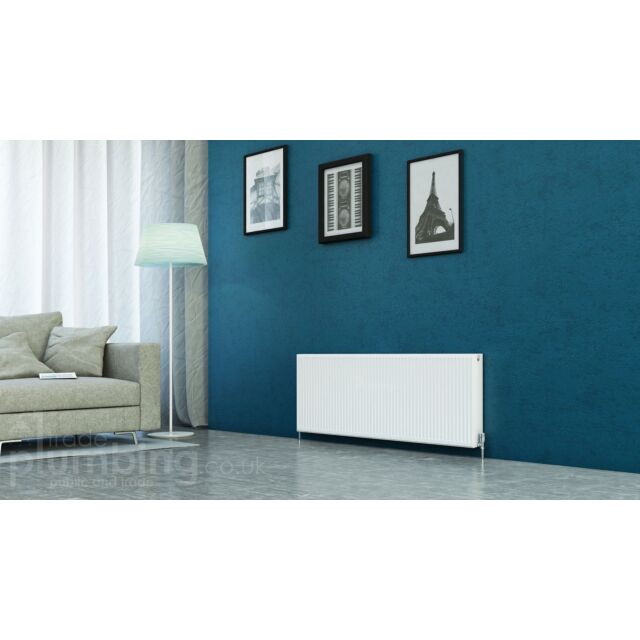 Alt Tag Template: Buy Kartell Kompact Type 21 Double Panel Single Convector Radiator 500mm H x 1600mm W White by Kartell for only £157.88 in 6000 to 7000 BTUs Radiators, 500mm High Series at Main Website Store, Main Website. Shop Now