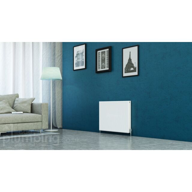 Alt Tag Template: Buy Kartell Kompact Type 21 Double Panel Single Convector Radiator 600mm H x 900mm W White by Kartell for only £116.56 in Autumn Sale, January Sale, 600mm High Series at Main Website Store, Main Website. Shop Now