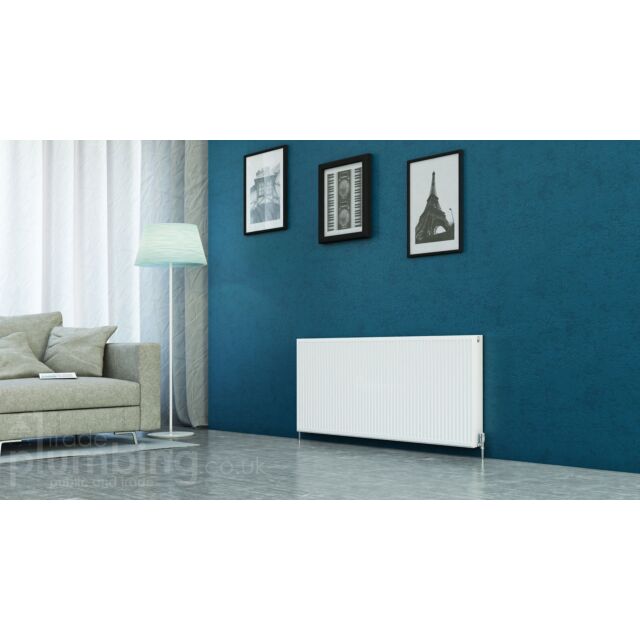 Alt Tag Template: Buy Kartell Kompact Type 21 Double Panel Single Convector Radiator 600mm H x 1600mm W White by Kartell for only £175.22 in Autumn Sale, January Sale, 600mm High Series at Main Website Store, Main Website. Shop Now