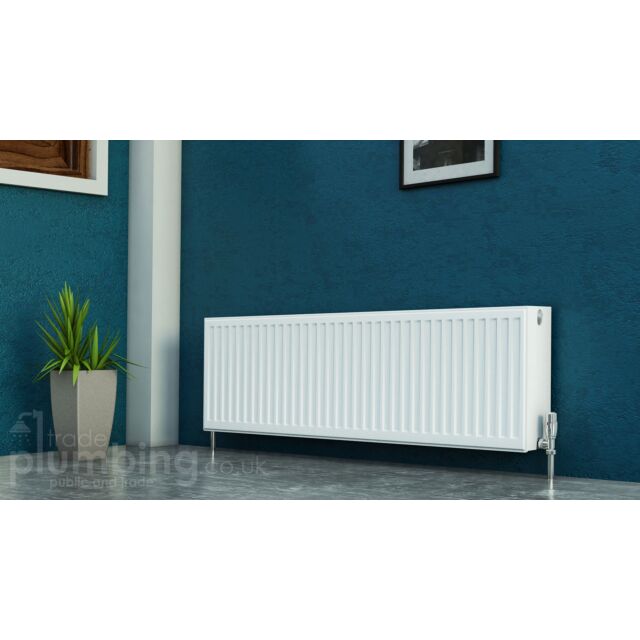 Alt Tag Template: Buy Kartell Kompact Type 22 Double Panel Double Convector Radiator 300mm H x 1000mm W White by Kartell for only £103.26 in Radiators, Panel Radiators, Double Panel Double Convector Radiators Type 22, 3000 to 3500 BTUs Radiators, 300mm High Series at Main Website Store, Main Website. Shop Now
