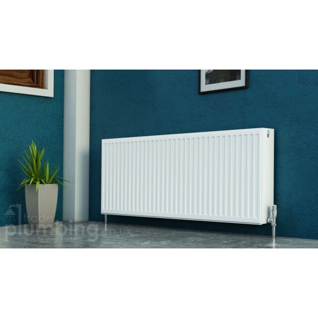 Alt Tag Template: Buy Kartell Kompact Type 22 Double Panel Double Convector Radiator 400mm H x 1000mm W White by Kartell for only £120.04 in Radiators, Panel Radiators, Double Panel Double Convector Radiators Type 22, 4000 to 4500 BTUs Radiators, 400mm High Series at Main Website Store, Main Website. Shop Now