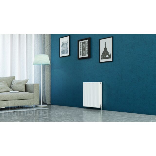 Alt Tag Template: Buy Kartell Kompact Type 22 Double Panel Double Convector Radiator 600mm H x 600mm W White by Kartell for only £99.24 in Autumn Sale, January Sale, Radiators, Panel Radiators, Double Panel Double Convector Radiators Type 22, 600mm High Series at Main Website Store, Main Website. Shop Now