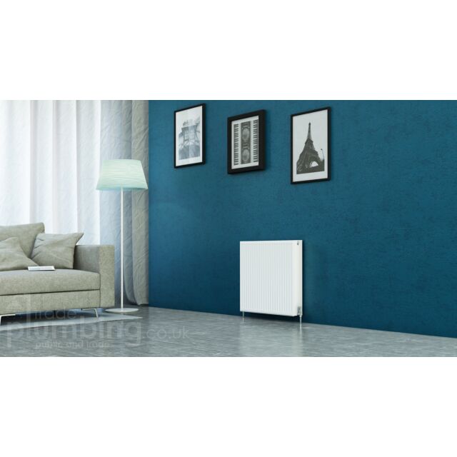 Alt Tag Template: Buy Kartell Kompact Type 22 Double Panel Double Convector Radiator 600mm H x 700mm W White by Kartell for only £109.37 in Autumn Sale, January Sale, Radiators, Panel Radiators, Double Panel Double Convector Radiators Type 22, 600mm High Series at Main Website Store, Main Website. Shop Now