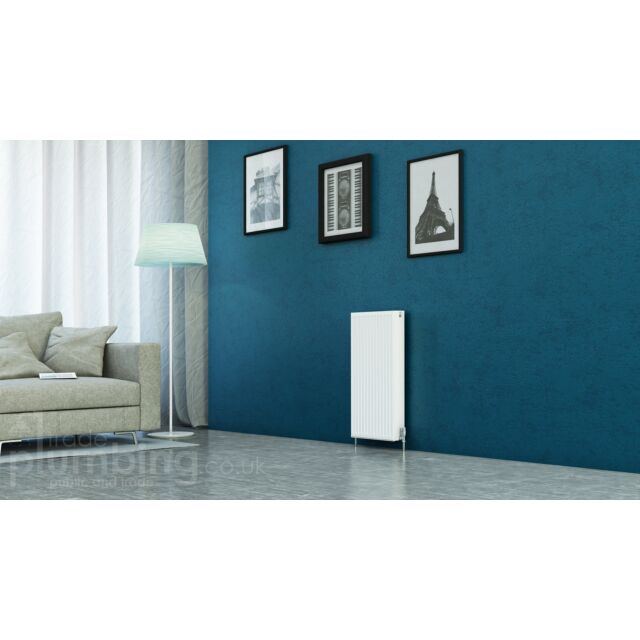 Alt Tag Template: Buy Kartell Kompact Type 22 Double Panel Double Convector Radiator 750mm H x 400mm W White by Kartell for only £90.30 in 2500 to 3000 BTUs Radiators, 750mm High Series at Main Website Store, Main Website. Shop Now