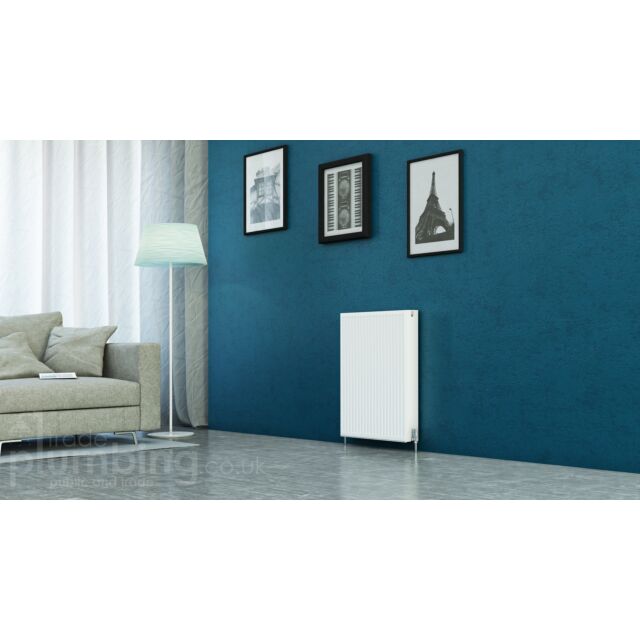 Alt Tag Template: Buy Kartell Kompact Type 22 Double Panel Double Convector Radiator 750mm H x 600mm W White by Kartell for only £114.87 in 4000 to 4500 BTUs Radiators, 750mm High Series at Main Website Store, Main Website. Shop Now