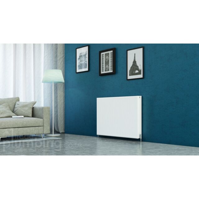 Alt Tag Template: Buy Kartell Kompact Type 22 Double Panel Double Convector Radiator 750mm H x 1200mm W White by Kartell for only £188.60 in Over 8000 BTUs Radiators, 750mm High Series at Main Website Store, Main Website. Shop Now