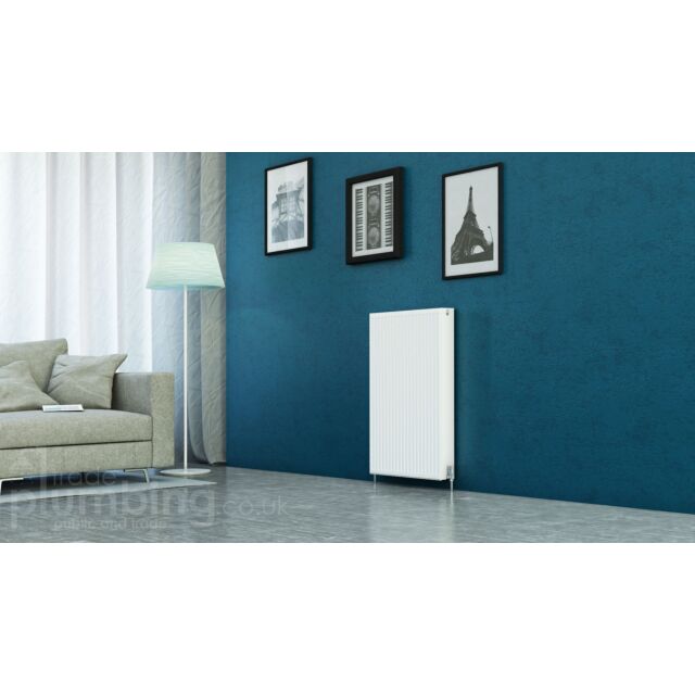 Alt Tag Template: Buy Kartell Kompact Type 22 Double Panel Double Convector Radiator 900mm H x 600mm W White by Kartell for only £170.13 in 4500 to 5000 BTUs Radiators, 900mm High Series at Main Website Store, Main Website. Shop Now