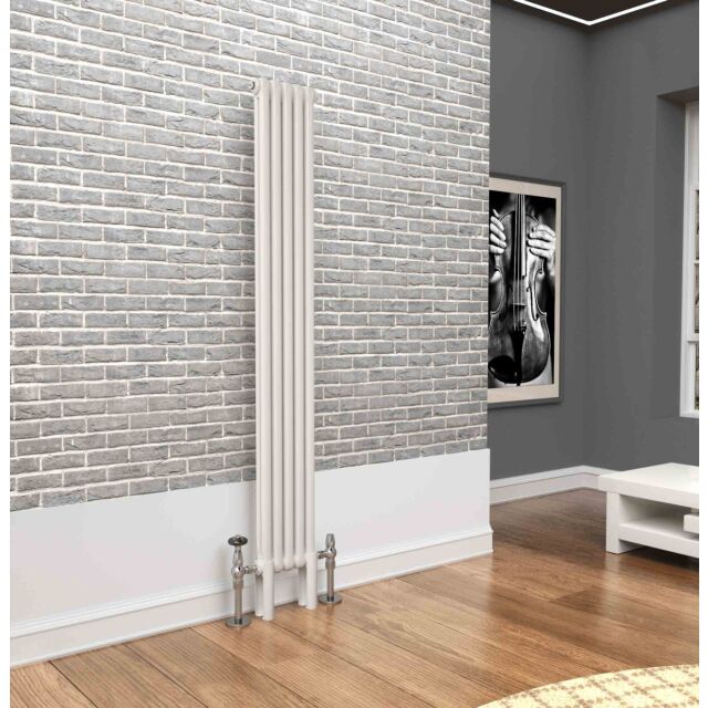Alt Tag Template: Buy TradeRad Premium White 2 Column Vertical Radiator 1800mm H x 159mm W by TradeRad for only £90.57 in Shop By Brand, Radiators, TradeRad, Column Radiators, TradeRad Radiators, Vertical Column Radiators, TradeRad Premium Vertical Radiators, White Vertical Column Radiators, TradeRad Premium White 2 Column Vertical Radiator at Main Website Store, Main Website. Shop Now