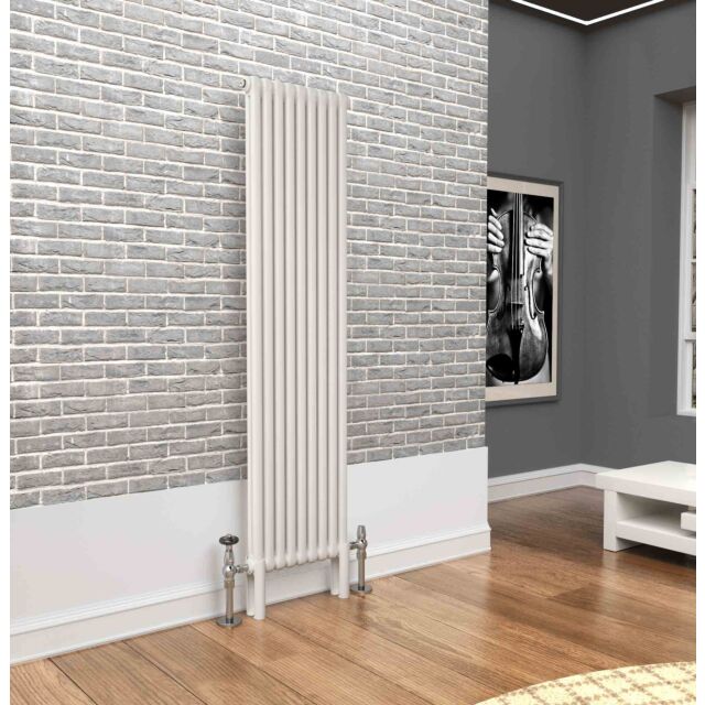 Alt Tag Template: Buy TradeRad Premium White 2 Column Vertical Radiator 1800mm H x 384mm W by TradeRad for only £241.52 in Shop By Brand, Radiators, TradeRad, Column Radiators, TradeRad Radiators, Vertical Column Radiators, TradeRad Premium Vertical Radiators, White Vertical Column Radiators, TradeRad Premium White 2 Column Vertical Radiator at Main Website Store, Main Website. Shop Now