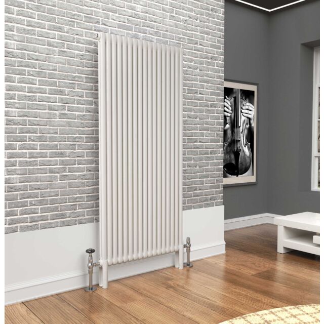 Alt Tag Template: Buy TradeRad Premium White 2 Column Vertical Radiator 1800mm H x 699mm W by TradeRad for only £452.84 in Shop By Brand, Radiators, TradeRad, Column Radiators, TradeRad Radiators, Vertical Column Radiators, TradeRad Premium Vertical Radiators, White Vertical Column Radiators, TradeRad Premium White 2 Column Vertical Radiator at Main Website Store, Main Website. Shop Now