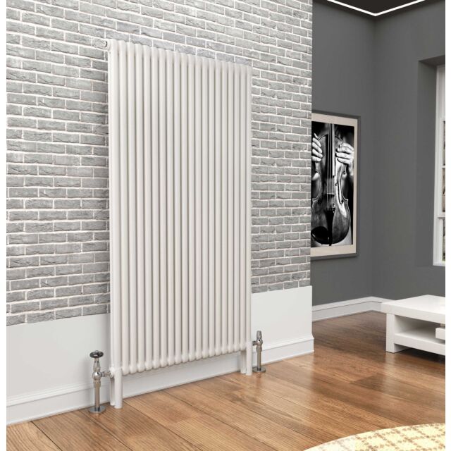 Alt Tag Template: Buy TradeRad Premium White 2 Column Vertical Radiator 1800mm H x 834mm W by TradeRad for only £543.41 in Shop By Brand, Radiators, TradeRad, Column Radiators, TradeRad Radiators, Vertical Column Radiators, TradeRad Premium Vertical Radiators, White Vertical Column Radiators, TradeRad Premium White 2 Column Vertical Radiator at Main Website Store, Main Website. Shop Now