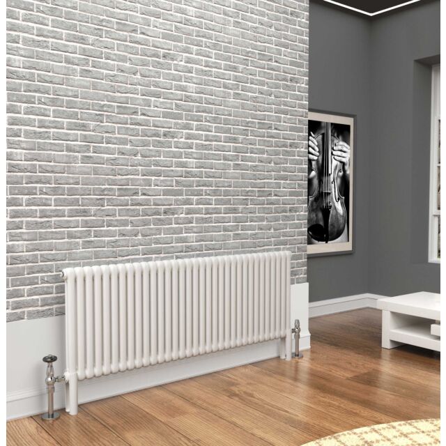 Alt Tag Template: Buy TradeRad Premium White 2 Column Horizontal Radiator 600mm H x 1554mm W by TradeRad for only £523.79 in Radiators, TradeRad, View All Radiators, Column Radiators, TradeRad Radiators, Horizontal Column Radiators, TradeRad Premium Horizontal Radiators, White Horizontal Column Radiators, TradeRad Premium White 2 Column Horizontal Radiators at Main Website Store, Main Website. Shop Now