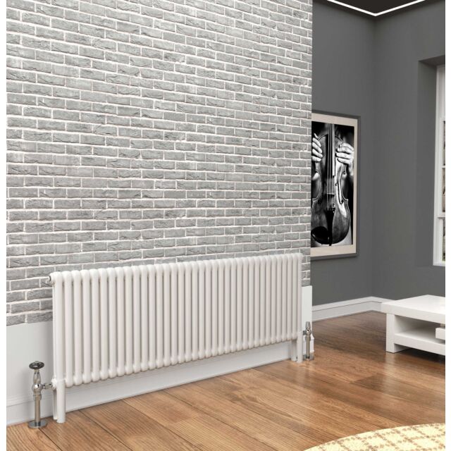 Alt Tag Template: Buy TradeRad Premium White 2 Column Horizontal Radiator 600mm H x 1644mm W by TradeRad for only £554.60 in Radiators, TradeRad, View All Radiators, Column Radiators, TradeRad Radiators, Horizontal Column Radiators, TradeRad Premium Horizontal Radiators, White Horizontal Column Radiators, TradeRad Premium White 2 Column Horizontal Radiators at Main Website Store, Main Website. Shop Now