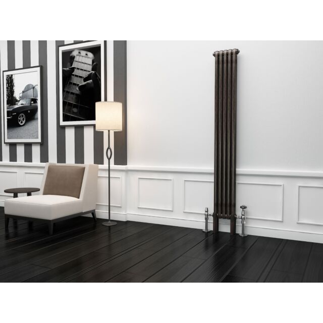 Alt Tag Template: Buy TradeRad Premium Raw Metal Lacquer Vertical 2 Column Radiator 1800mm H x 159mm W by TradeRad for only £105.89 in Radiators, TradeRad, View All Radiators, Column Radiators, TradeRad Radiators, Vertical Column Radiators, TradeRad Premium Vertical Radiators, Raw Metal Vertical Column Radiators at Main Website Store, Main Website. Shop Now