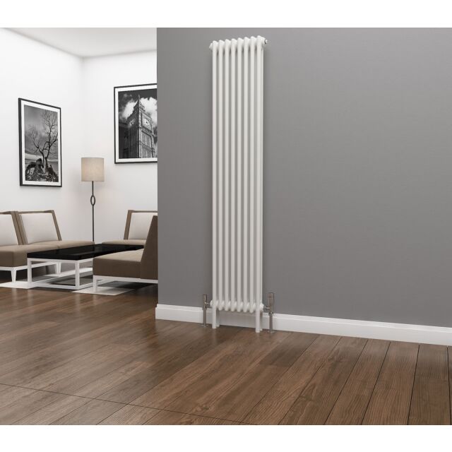 Alt Tag Template: Buy Eastgate Lazarus White 3 Column Vertical Radiator 1800mm H x 609mm W by Eastgate for only £975.20 in Radiators, Column Radiators, Vertical Column Radiators, 7000 to 8000 BTUs Radiators, Eastgate Lazarus Designer Column Radiator, White Vertical Column Radiators at Main Website Store, Main Website. Shop Now