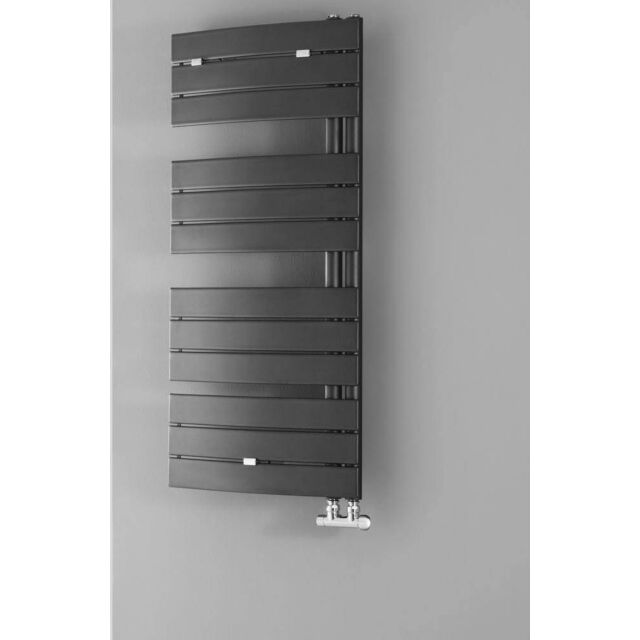 Alt Tag Template: Buy Lazzarini Pieve Anthracite Designer Heated Towel Rail 1080mm H x 550mm W by Lazzarini for only £308.53 in Lazzarini, 3000 to 3500 BTUs Towel Rails at Main Website Store, Main Website. Shop Now