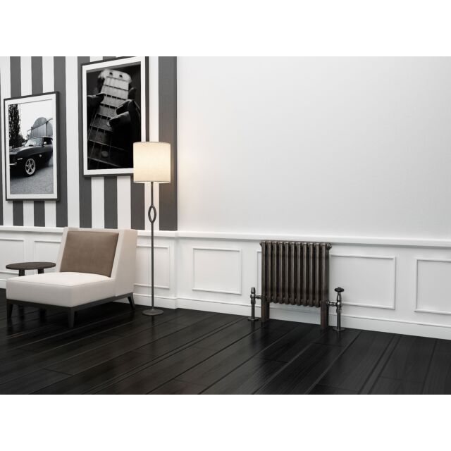 Alt Tag Template: Buy TradeRad Premium Raw Metal Lacquer Horizontal 3 Column Radiator 500mm x 564mm by TradeRad for only £239.90 in Radiators, TradeRad, Column Radiators, Horizontal Column Radiators, Raw Metal Horizontal Column Radiators at Main Website Store, Main Website. Shop Now