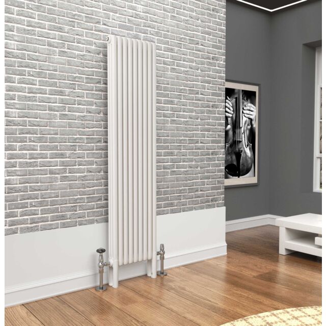 Alt Tag Template: Buy TradeRad Premium White 3 Column Vertical Radiator 1800mm H x 384mm W by TradeRad for only £331.16 in Shop By Brand, Radiators, TradeRad, Column Radiators, TradeRad Radiators, Vertical Column Radiators, TradeRad Premium Vertical Radiators, White Vertical Column Radiators, TradeRad Premium 3 Column White Vertical Radiators at Main Website Store, Main Website. Shop Now