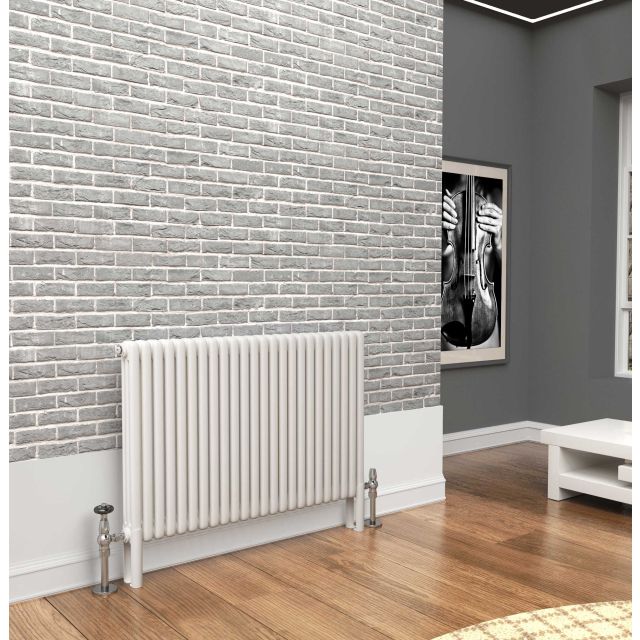 Alt Tag Template: Buy TradeRad Premium White 3 Column Horizontal Radiator 750mm H x 1059mm W by TradeRad for only £410.74 in Radiators, Column Radiators, Horizontal Column Radiators, White Horizontal Column Radiators at Main Website Store, Main Website. Shop Now