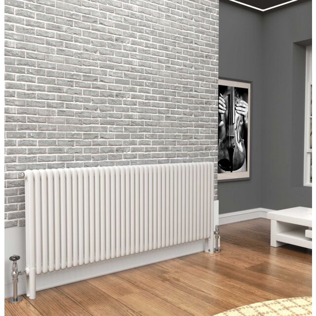 Alt Tag Template: Buy TradeRad Premium White 3 Column Horizontal Radiator 750mm H x 1824mm W by TradeRad for only £714.34 in Radiators, Column Radiators, Horizontal Column Radiators, White Horizontal Column Radiators at Main Website Store, Main Website. Shop Now