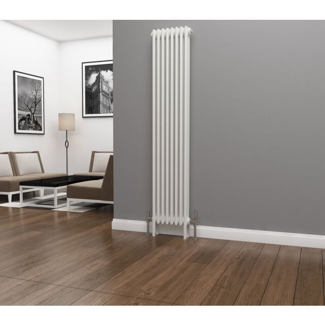 Alt Tag Template: Buy Eastgate Lazarus White Column Vertical Radiator by Eastgate for only £426.47 in Vertical Column Radiators, Eastgate Designer Radiators, Eastgate Lazarus Designer Column Radiator, White Vertical Column Radiators at Main Website Store, Main Website. Shop Now