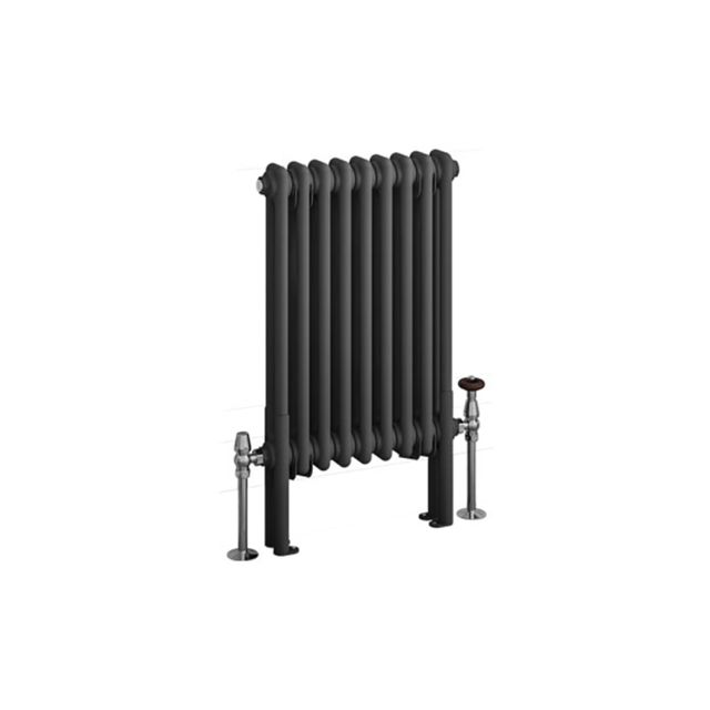 Alt Tag Template: Buy Eastbrook Imperia Matt Anthracite Two Column Radiator 600mm H x 425mm W, Electric Only - Thermostatic by Eastbrook for only £280.00 in Radiators, View All Radiators, Eastbrook Co., Column Radiators, Electric Thermostatic Radiators, Horizontal Column Radiators, Electric Thermostatic Horizontal Radiators at Main Website Store, Main Website. Shop Now