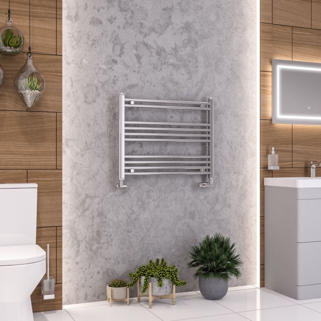 Alt Tag Template: Buy Eastbrook Wendover Straight Steel Chrome Heated Towel Rail 600mm H x 750mm W Electric Only - Standard by Eastbrook for only £207.10 in Eastbrook Co., Electric Standard Ladder Towel Rails, Chrome Electric Heated Towel Rails, Straight Chrome Electric Heated Towel Rails at Main Website Store, Main Website. Shop Now