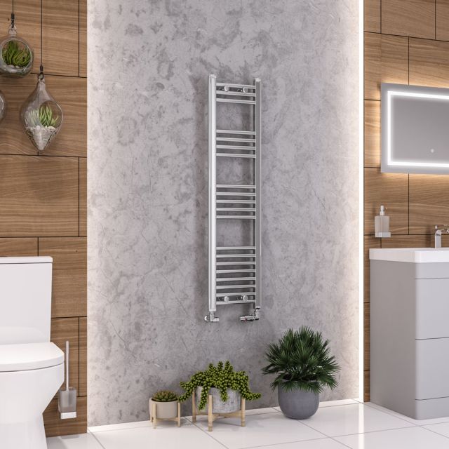 Alt Tag Template: Buy Eastbrook Wendover Straight Steel Chrome Heated Towel Rail 1200mm H x 300mm W Electric Only - Standard by Eastbrook for only £233.92 in Eastbrook Co., Electric Standard Ladder Towel Rails, Chrome Electric Heated Towel Rails, Straight Chrome Electric Heated Towel Rails at Main Website Store, Main Website. Shop Now