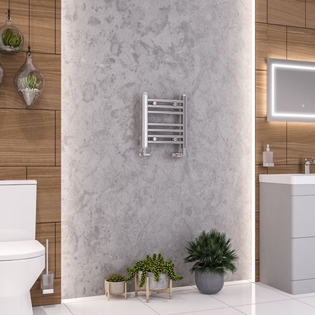 Alt Tag Template: Buy Eastbrook Wendover Straight Steel Chrome Heated Towel Rail 360mm H x 400mm W Central Heating by Eastbrook for only £78.72 in Eastbrook Co., 0 to 1500 BTUs Towel Rail, Chrome Ladder Heated Towel Rails at Main Website Store, Main Website. Shop Now