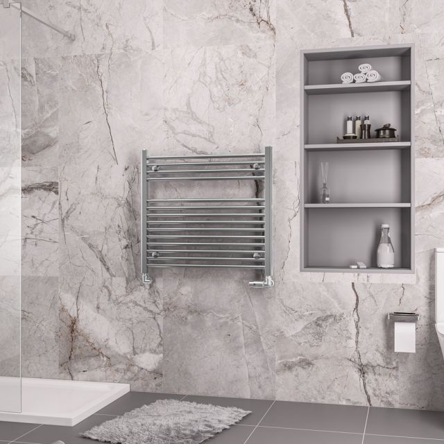 Alt Tag Template: Buy Eastbrook Biava Straight Multirail Steel Chrome Heated Towel Rail 688mm H x 750mm W Electric Only - Standard by Eastbrook for only £340.91 in Eastbrook Co., Electric Standard Ladder Towel Rails, Chrome Electric Heated Towel Rails, Straight Chrome Electric Heated Towel Rails at Main Website Store, Main Website. Shop Now
