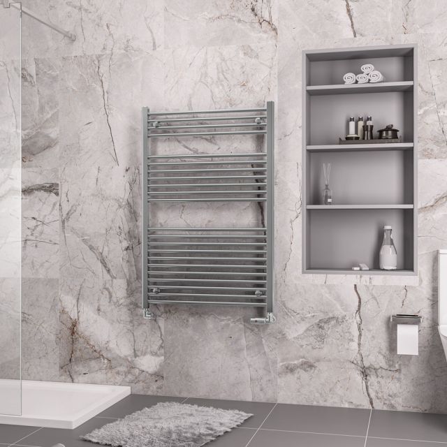 Alt Tag Template: Buy Eastbrook Biava Straight Multirail Steel Chrome Heated Towel Rail 1118mm H x 750mm W Central Heating by Eastbrook for only £284.74 in Eastbrook Co., 1500 to 2000 BTUs Towel Rails at Main Website Store, Main Website. Shop Now