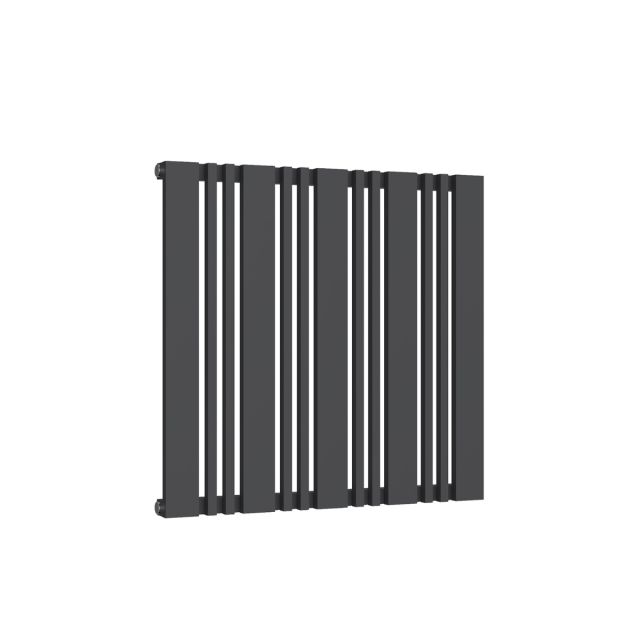 Alt Tag Template: Buy Reina Bonera Steel Anthracite Horizontal Designer Radiator 550mm W x 588mm W Electric Only - Standard by Reina for only £256.83 in Reina Designer Radiators, Electric Standard Radiators Horizontal at Main Website Store, Main Website. Shop Now