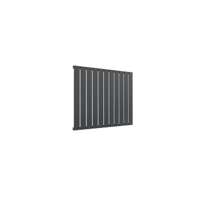 Alt Tag Template: Buy Reina Flat Steel Anthracite Horizontal Designer Radiator 600mm H x 810mm W Single Panel Dual Fuel - Standard by Reina for only £258.74 in Reina, Reina Designer Radiators, Dual Fuel Standard Horizontal Radiators at Main Website Store, Main Website. Shop Now