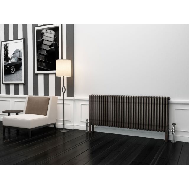 Alt Tag Template: Buy TradeRad Premium Raw Metal Lacquer Horizontal 4 Column Radiator 600mm x 1599mm by TradeRad for only £762.05 in Radiators, Column Radiators, Horizontal Column Radiators, Raw Metal Horizontal Column Radiators at Main Website Store, Main Website. Shop Now