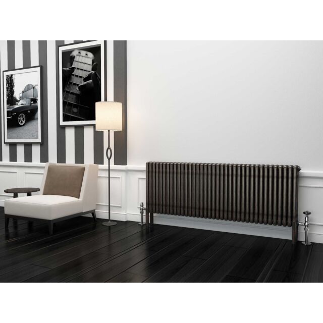 Alt Tag Template: Buy TradeRad Premium Raw Metal Lacquer Horizontal 4 Column Radiator 600mm x 1689mm by TradeRad for only £805.59 in Radiators, Column Radiators, Horizontal Column Radiators, Raw Metal Horizontal Column Radiators at Main Website Store, Main Website. Shop Now