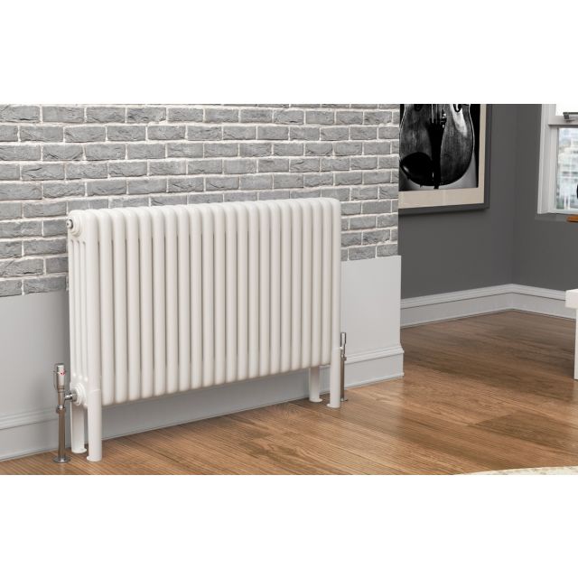 Alt Tag Template: Buy TradeRad Premium White 4 Column Horizontal Radiator 300mm H x 429mm W by TradeRad for only £164.96 in Radiators, Column Radiators, Horizontal Column Radiators, White Horizontal Column Radiators at Main Website Store, Main Website. Shop Now
