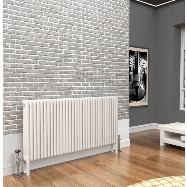Alt Tag Template: Buy TradeRad Premium White 4 Column Horizontal Radiator 750mm H x 1509mm W by TradeRad for only £663.06 in Radiators, Column Radiators, Horizontal Column Radiators, White Horizontal Column Radiators at Main Website Store, Main Website. Shop Now