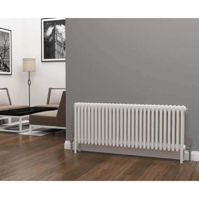 Alt Tag Template: Buy Eastgate Lazarus White 4 Column Horizontal Radiator 500mm H x 1194mm W by Eastgate for only £479.14 in Radiators, Column Radiators, Horizontal Column Radiators, 5500 to 6000 BTUs Radiators, Eastgate Lazarus Designer Column Radiator, White Horizontal Column Radiators at Main Website Store, Main Website. Shop Now