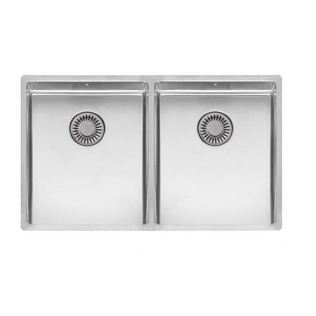 Alt Tag Template: Buy Reginox New York 40x40+40x40 Single Bowl Stainless Steel Kitchen Sink, 90mm Comfort Waste by Reginox for only £554.31 in Kitchen Sinks, Reginox, Reginox Kitchen Sinks, Stainless Steel Kitchen Sinks at Main Website Store, Main Website. Shop Now
